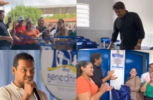Reforma do Centro de Ensino Fundamental Beliza Veloso é entregue em Beneditinos (Foto: Reprodução/Redes sociais)