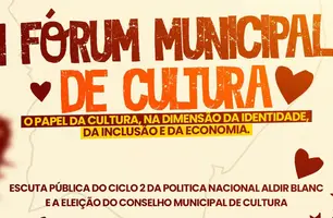 São Francisco do Piauí prepara o I Fórum Municipal de Cultura com roda de debates (Foto: Reprodução)