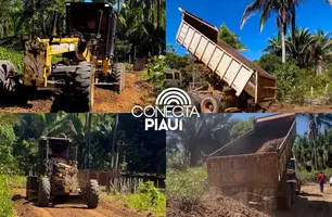 São João do Arraial recupera estradas vicinais e melhora acesso rural (Foto: Reprodução)