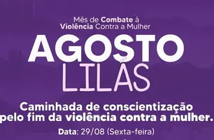 São José do Piauí realiza caminhada de conscientização do Agosto Lilás (Foto: Reprodução/Redes Sociais)