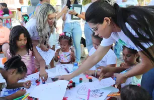 São Raimundo Nonato promove ação do Agosto Verde com crianças de programas sociais (Foto: Divulgação)