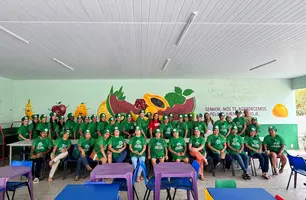 Secretaria de educação de São João do Arraial capacita merendeiras e zeladoras (Foto: Reprodução)