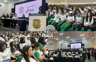 Secretarias de Segurança e Educação do Piauí retomam projeto 'Papo com a PC' (Foto: Conecta Piauí)