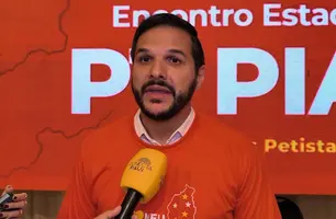 Secretario de Educação Washington Bandeira. (Foto: James Rodrigues / Conecta Piauí.)