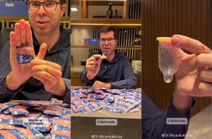 SUS amplia distribuição de preservativos e oferece camisinhas finas e texturizadas (Foto: Reprodução/Instagram) SUS amplia distribuição de preservativos e oferece camisinhas finas e texturizadas (Foto: Reprodução/Instagram)