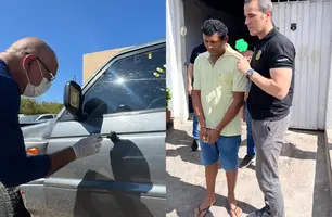 Suspeito preso em Caxias é confirmado como motorista que matou três em Teresina (Foto: Divulgação/SSP)