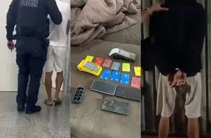 Suspeitos de aplicar golpe bancário com prejuízo de R$ 90 mil são presos no Piauí (Foto: Divulgação/Polícia Civil)