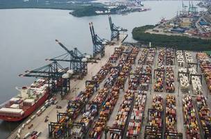 Tarifaço prejudica empresas e geração de empregos, diz FecomercioSP (Foto: Divulgação/Porto de Santos)