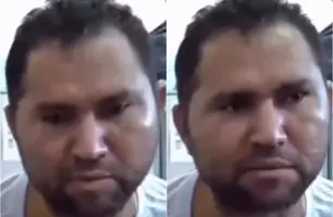 Veja vídeo do depoimento de suspeito de executar casal no Centro de Teresina (Foto: Reprodução)