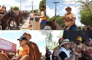 XX Festa do Vaqueiro de São João do Arraial reúne vaqueiros da região (Foto: Reprodução)