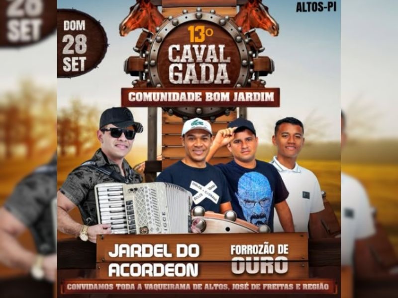 13º Cavalgada da Comunidade Bom Jardim