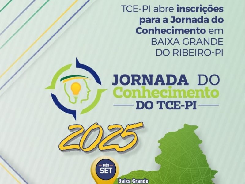 20ª Jornada do Conhecimento do Tribunal de Contas do Estado do Piauí (TCE-PI)