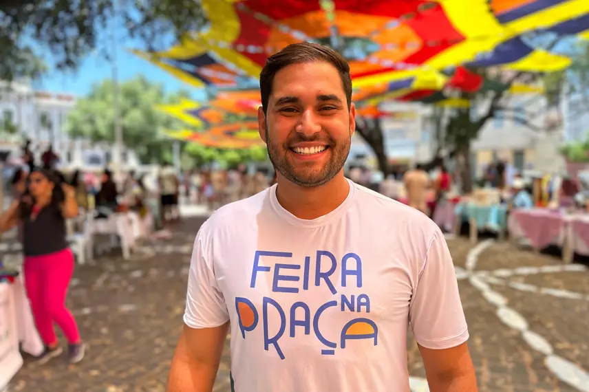 7ª edição da Feira na Praça reúne música, arte e gastronomia no Centro de Teresina