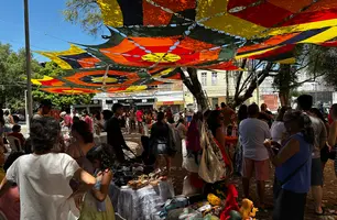 7ª edição da Feira na Praça reúne música, arte e gastronomia no Centro de Teresina (Foto: Conecta Piauí)