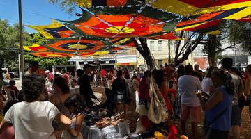 7ª edição da Feira na Praça reúne música, arte e gastronomia no Centro de Teresina (Foto: Conecta Piauí)