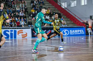 A partida de volta será no próximo dia 05 de outubro, no Ginásio Verdão (Foto: rodolfomayy)