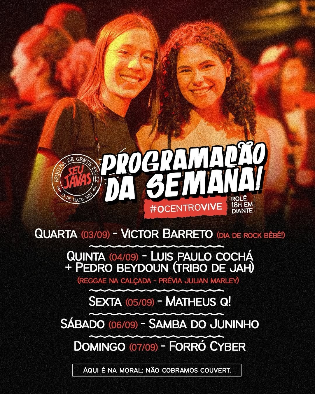 Agenda de eventos: confira o melhor da programação para curtir em Teresina