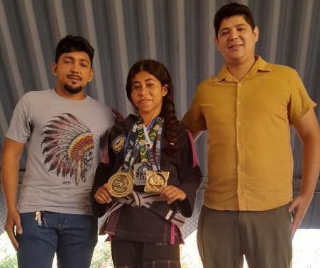 Aluna da rede municipal de Picos se destaca em competição mundial de jiu-jitsu