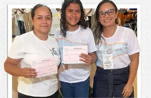 Aluna de Nazaré do Piauí vai à etapa nacional da Conferência do Meio Ambiente (Foto: Reprodução)