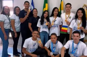 Alunos de Cocal de Telha conquistam medalhas na Olimpíada de Foguetes (Foto: Reprodução)
