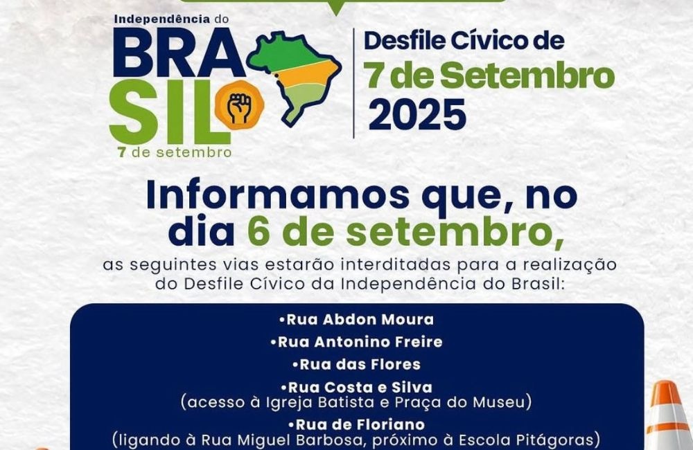 Amarante realiza desfile cívico em comemoração à Independência do Brasil
