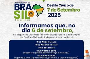 Amarante realiza desfile cívico em comemoração à Independência do Brasil (Foto: Reprodução/Redes sociais)
