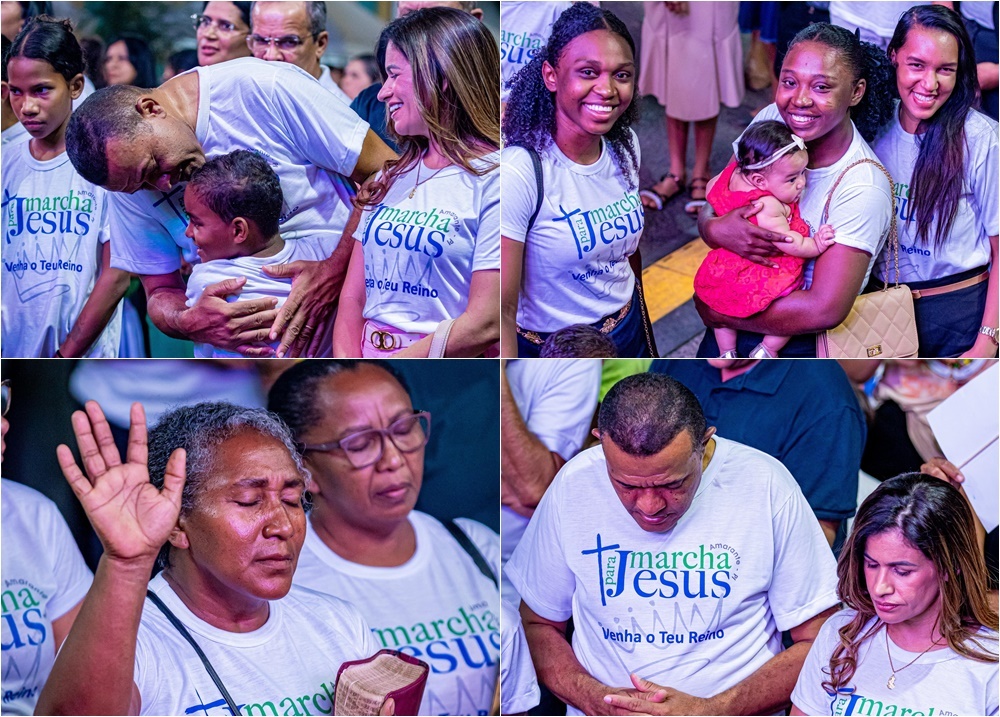 Anderson Freire se apresenta na Marcha Para Jesus em Amarante