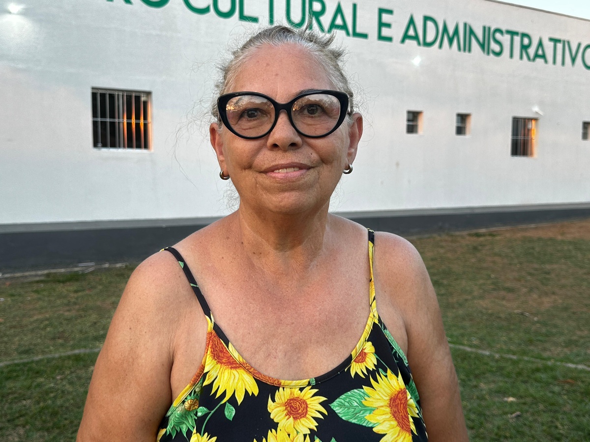 Aposentada Maria Francisca