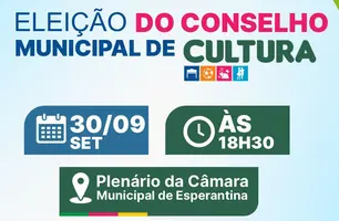 Assembleia do Conselho Municipal de Cultura acontece em Esperantina em setembro (Foto: Reprodução)