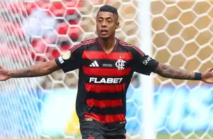 Atacante do Flamengo comemora gol no mundial de clubes (Foto: Gilvan de Souza/ Flamengo)