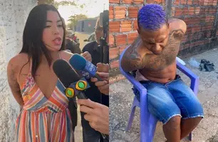 Blogueira Ana Azevedo é presa após abrigar traficantes baleados em Teresina (Foto: Reprodução)