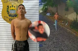 'Cabecinha' é comparsa de criminoso morto durante tentativa de assalto em Parnaíba (Foto: Reprodução/Polícia Civil)
