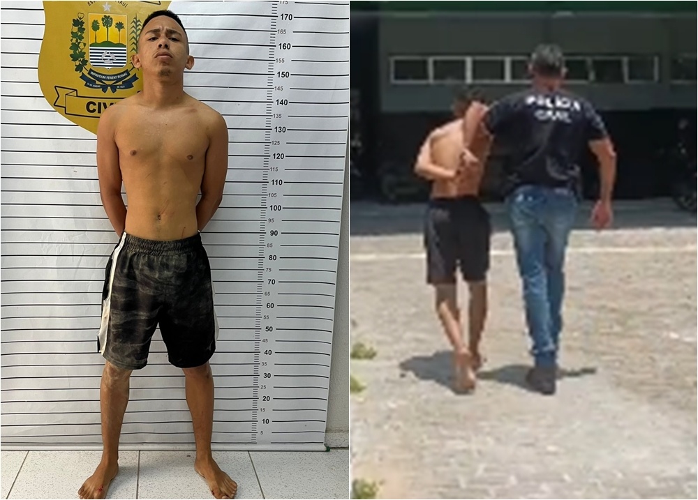 'Cabecinha' é preso suspeito de tentativa de assalto em Parnaíba