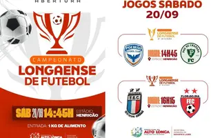 Campeonato Longaense de Futebol 2025 (Foto: Reprodução)