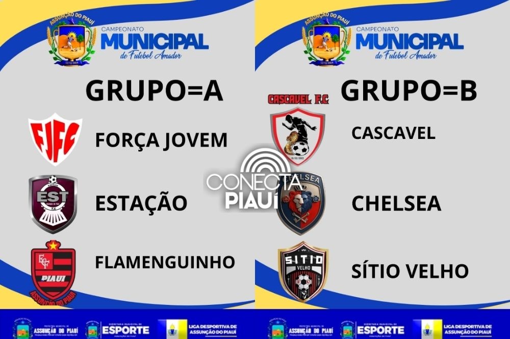 Campeonato Municipal de Assunção do Piauí começa em 4 de outubro