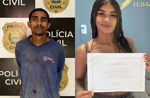 'Coquinho' é preso suspeito de matar a prima esganada na zona Sul de Teresina (Foto: Divulgação/Polícia Civil)