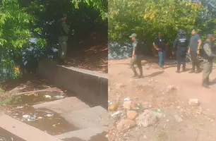 Corpo de homem é encontrado próximo ao Troca-Troca no Centro de Teresina (Foto: Reprodução)