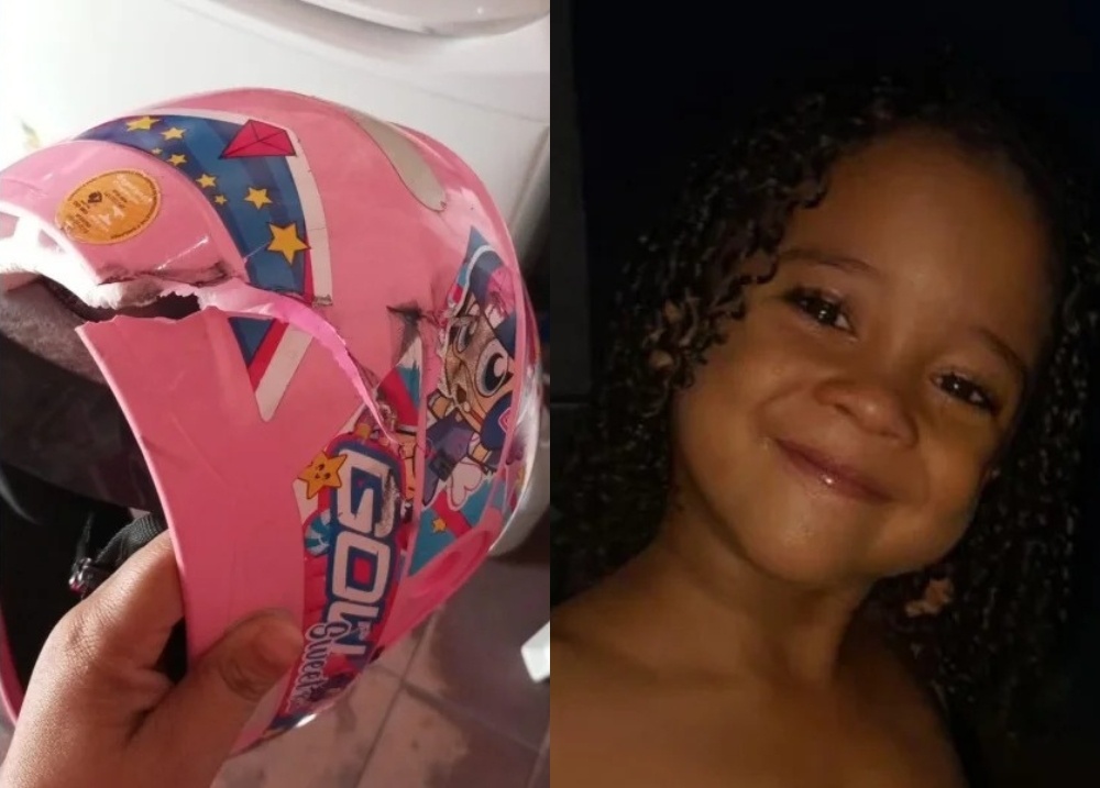 Criança de 4 anos morre em acidente entre moto e caminhão-pipa em Floriano