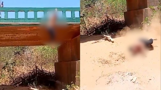 Criança fica internada após pular de ponte durante desafio em Canto do Buriti
