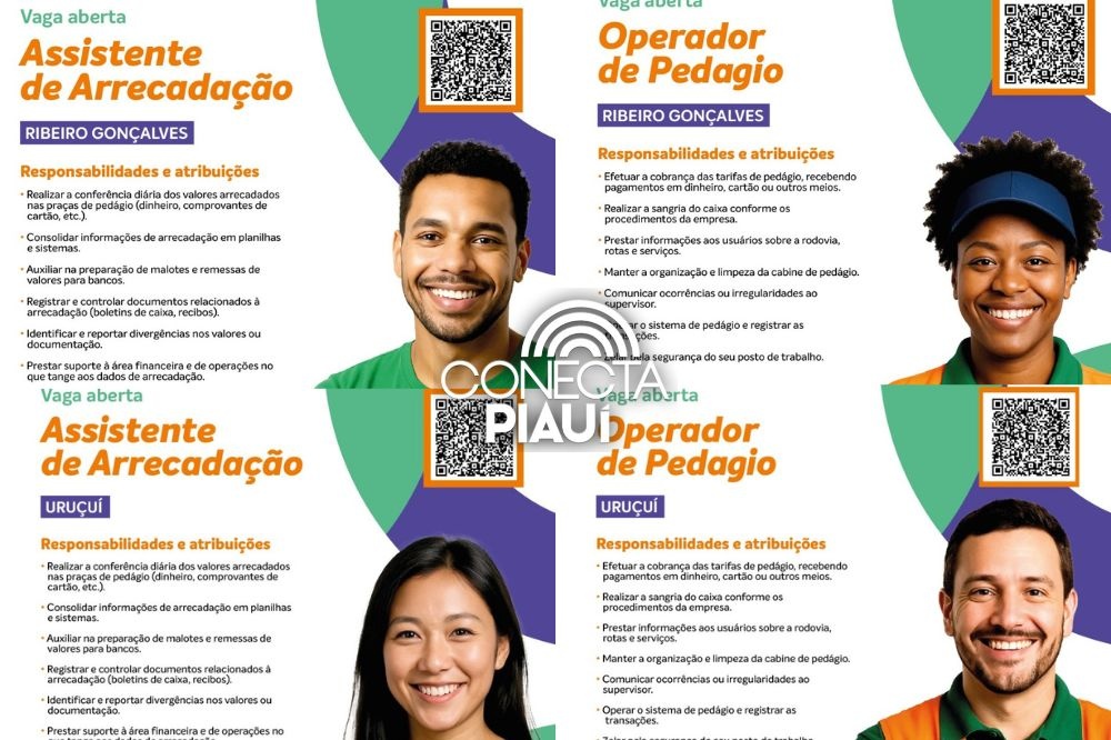 CS Grãos abre 44 vagas de emprego em Uruçuí e Ribeiro Gonçalves