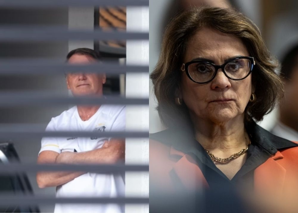 Damares faz 'visitinha' a Jair Bolsonaro horas antes julgamento: ‘está sereno’