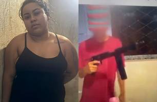 Decap prende mulher por tráfico e apreende menor por apologia ao crime em Teresina (Foto: Reprodução)