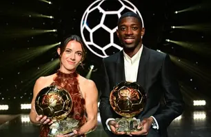Dembélé e Bonmatí conquistam Bolas de Ouro de melhores do mundo (Foto: Reprodução/Internet)