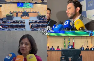 Deputado Marcus Vinícius entrega Título de Cidadania a Nísia Trindade na Alepi (Foto: Conecta Piauí)