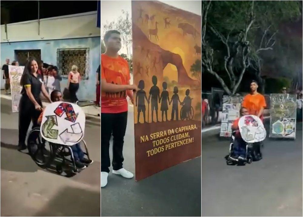Desfile de 7 de Setembro em São Raimundo Nonato tem sua primeira Ala Inclusiva