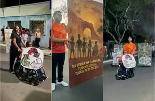 Desfile de 7 de Setembro em São Raimundo Nonato tem sua primeira Ala Inclusiva (Foto: Reprodução)