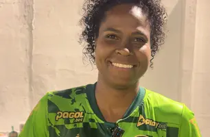 Dida, goleira do CAP (Foto: Divulgação/CAP)