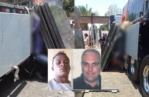 Dois homens morrem esmagados por placas de mármore durante descarregamento em Codó (Foto: Reprodução)