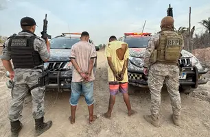 Dupla suspeita de assaltos é presa e confessa assassinato de jovem em Teresina (Foto: Reprodução)