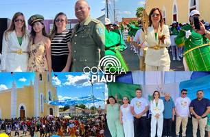 Esperantina celebra 7 de Setembro com grande desfile cívico (Foto: Reprodução)